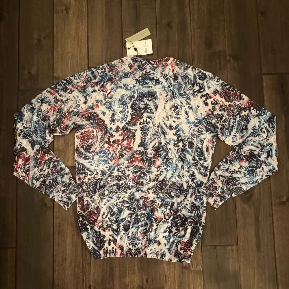 Robert Graham Barrel Man Classic Fit Sweater Size S NWT